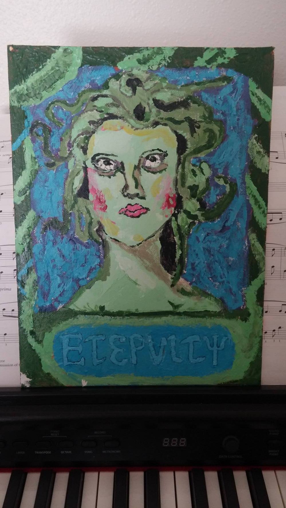 Eternity — Medusa portrait